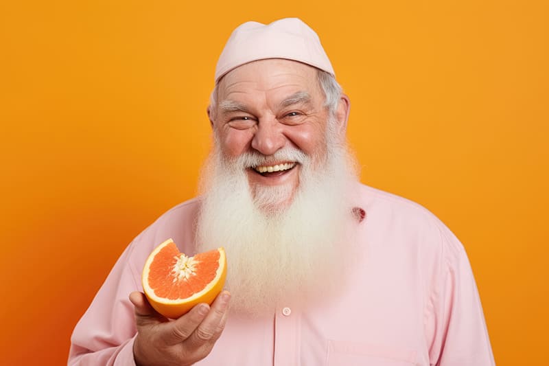 Visual representation of oral, vision, hearing, prostate health, and weight loss